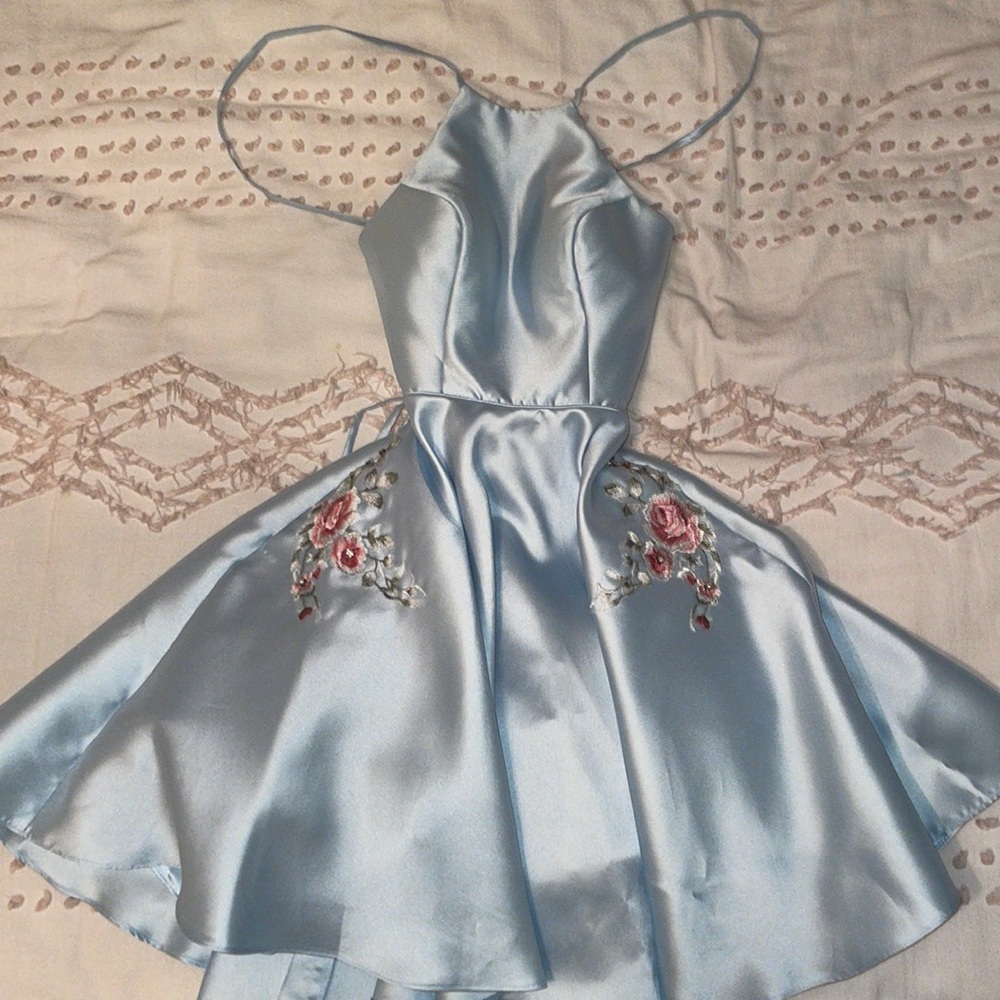 Gipper Prom | Light Blue Homecoming/ Formal Dress